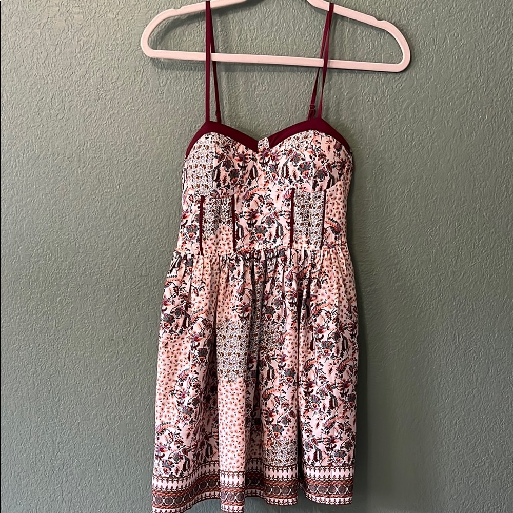 Band of Gypsies Floral Dress with Pockets
